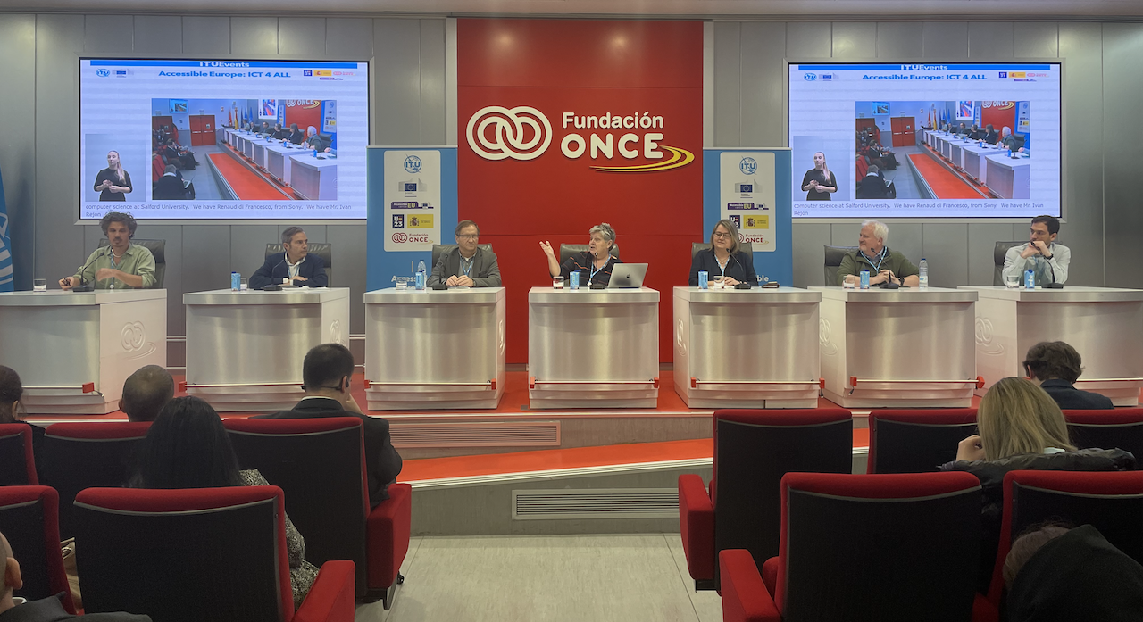 Mesa redonda del foro regional Accessible Europe: ICT 4 All