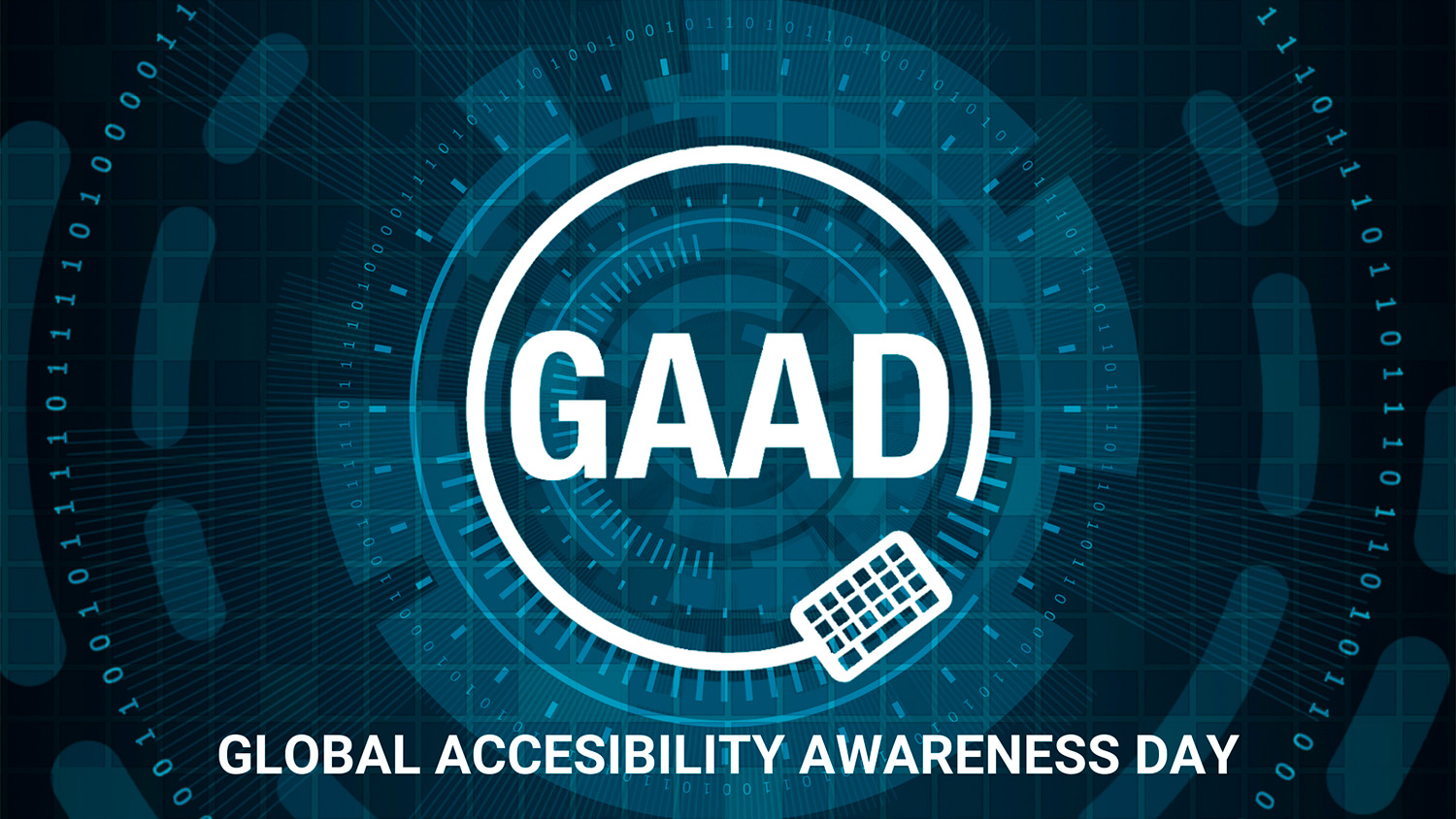 Cartel del GAAD (Global Accessibility Awareness Day)